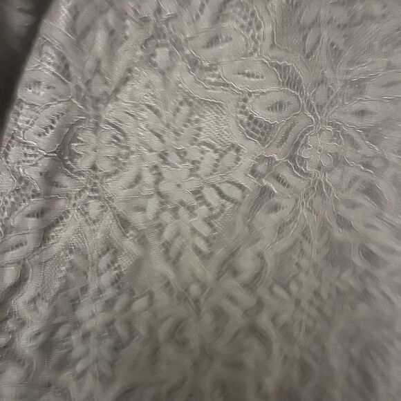 Lulu’s Black Lace Maxi High Side Slit Dress Size Large - Picture 8 of 9